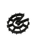 Separador tipo Rueda para malla acma p/fierro 4,5mm bolsas 2000