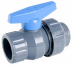 VÁLVULA BOLA PVC CEMENTAR C/U.AMERICANA